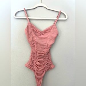 New Ruched Bodysuit